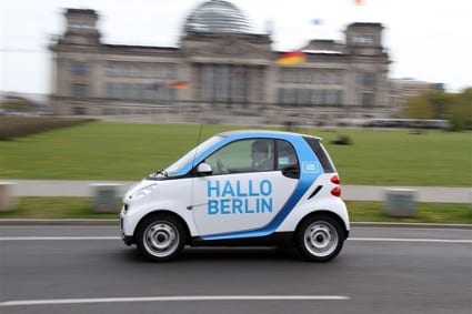 Car2go Start In Berlin Mit 1.000 Fahrzeugen