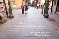 Primeras l&iacute;neas de Don Quijote