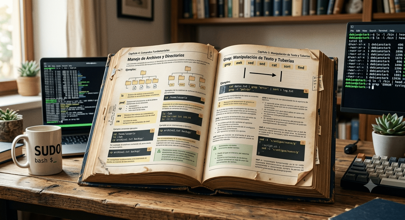 LIBRO COMPLETO DE COMANDOS DE SHELL